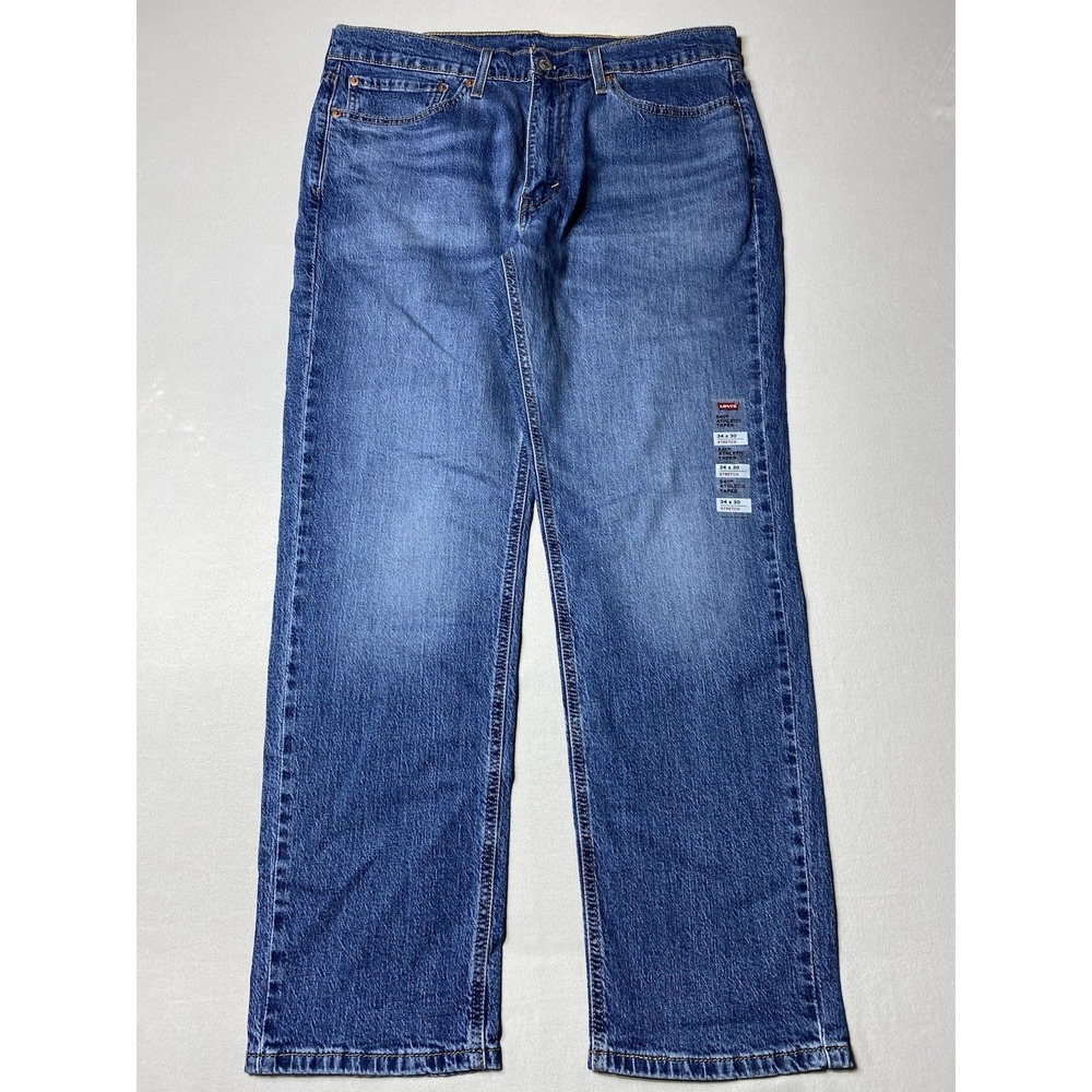 Levi's 541 Athletic Taper Jeans Men's 34x30 Stretch Medium Wash Blue